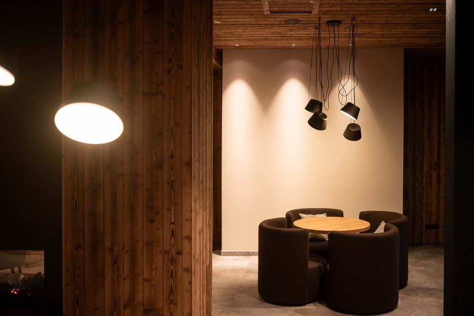 Stylish lobby in the ADEA Lifestyle Suites Fieberbrunn Stylish lobby in the ADEA Lifestyle Suites Fieberbrunn