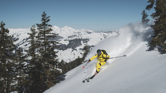 Freerider in the Skicircus Saalbach Hinterglemm Leogang Fieberbrunn Freerider in the Skicircus Saalbach Hinterglemm Leogang Fieberbrunn