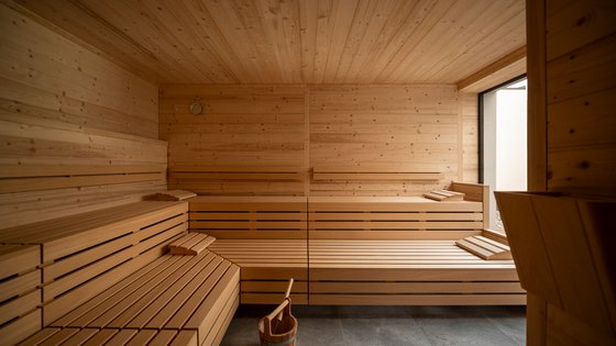 Sauna in den ADEA Lifestyle Suites Fieberbrunn Sauna in den ADEA Lifestyle Suites Fieberbrunn